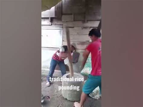 Pagbayo ng palay in English with contextual examples .